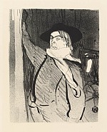 Henri de Toulouse-Lautrec - ARISTIDE BRUANT (Prints and Multiples) h: 10.5 x w: 8.2 in / h: 26.7 x w: 20.8 cm