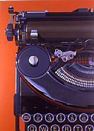 Robert Cottingham - QWERTY (Paintings) h: 50 x w: 36 in / h: 127 x w: 91.4 cm