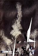 Yves Tanguy - Reflet (Paintings)