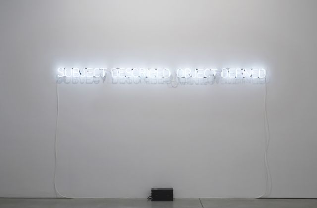 joseph kosuth presence