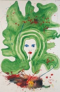 Marc Quinn - Maze (Works on Paper (Drawings, Watercolors etc.)) h: 154 x w: 101 cm / h: 60.6 x w: 39.8 in