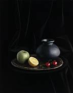Oaxaca Jar with Cherries (Still life No. 4), New York