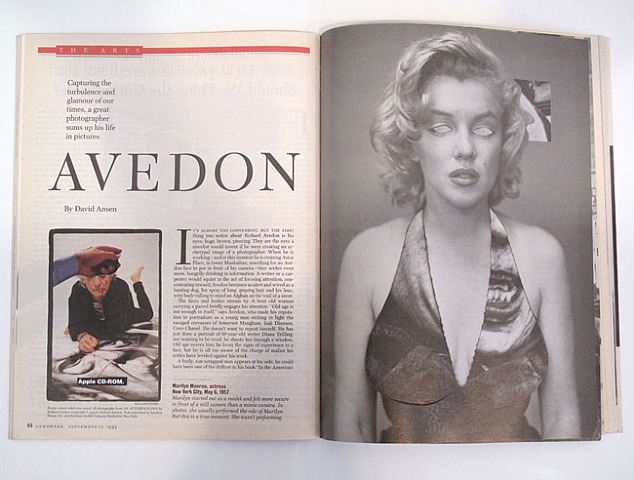  Robert Heinecken, Revised Magazine/Avedon - Newsweek, September 13, 1993