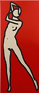 Julian Opie - Caterina nude. 08 (Paintings) h: 269.3 x w: 115.3 cm / h: 106 x w: 45.4 in