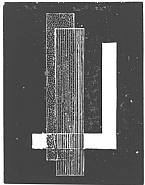 László Moholy-Nagy - Composition (Prints and Multiples) h: 6.2 x w: 4.8 in / h: 15.7 x w: 12.2 cm