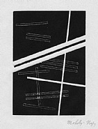 László Moholy-Nagy - Composition (Prints and Multiples) h: 7.2 x w: 4.8 in / h: 18.3 x w: 12.2 cm