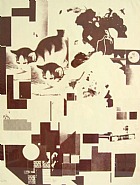 Kurt Schwitters - 'Katzen' Plate 6 from the portfolio <I>Merz Mappe 3</i> (Prints and Multiples) h: 21.7 x w: 17.8 in / h: 55.1 x w: 45.2 cm