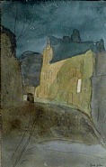 Street at Night, Meudon (Not For Sale)