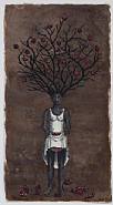 Alison Saar - Fall Study (Mixed Media)