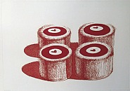 Wayne Thiebaud - Cherry Cakes (Prints and Multiples)