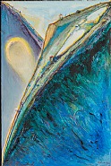 Wayne Thiebaud - Blue Mountain Cloud (Paintings) h: 35.8 x w: 24 in / h: 90.9 x w: 61 cm