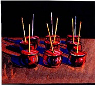 Wayne Thiebaud - Candy Apples (Prints and Multiples) h: 15 x w: 16 in / h: 38.1 x w: 40.6 cm