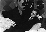 Man Ray - Self Portrait with Record, Lying down (Photographs) h: 4.8 x w: 6.5 in / h: 12.2 x w: 16.5 cm