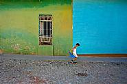 Boy with Blue Scarf, Trinidad, Cuba