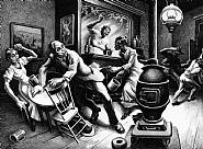 Thomas Hart Benton - Frankie and Johnnie (Prints and Multiples) h: 22.1 x w: 16.4 in / h: 56.1 x w: 41.7 cm