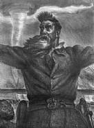 John Steuart Curry - John Brown (Prints and Multiples) h: 14.8 x w: 10.8 in / h: 37.6 x w: 27.4 cm