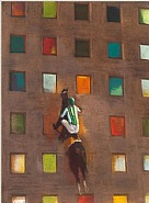 Christopher Brown - Belmont (Works on Paper (Drawings, Watercolors etc.)) h: 30 x w: 22.5 in / h: 76.2 x w: 57.2 cm