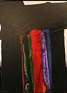 Alexander Liberman - Gate VIII (Paintings) h: 70 x w: 50 in / h: 177.8 x w: 127 cm