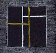 Burgoyne Diller - Untitled (Second Theme) (Works on Paper (Drawings, Watercolors etc.)) h: 6.2 x w: 6.8 in / h: 15.7 x w: 17.3 cm