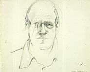 Larry Rivers - Untitled (Man's Head) h: 13.8 x w: 16.9 in / h: 35.1 x w: 42.9 cm