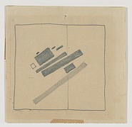 Suprematist Composition motif of 1915, later version