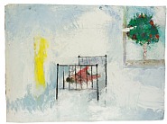Nude on an Iron Bed, Corfu