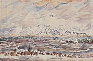 Reykjavik: North Wind over Esja