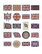 Found Art - 20 Union Jacks