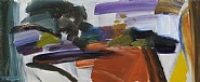 Ivon Hitchens - Red Bracken (Paintings) h: 17.5 x w: 43 in / h: 44.4 x w: 109.2 cm