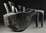 Kenneth Armitage - Figure on its back (Sculptures) h: 40 x w: 68 in / h: 101.6 x w: 172.7 cm