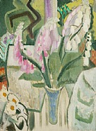 Ivon Hitchens - Foxgloves (Paintings) h: 27 x w: 20 in / h: 68.6 x w: 50.8 cm
