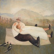 Lovers on a Hillside