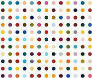 Damien Hirst - LSD (Mixed Media) h: 42 x w: 50 in / h: 106.7 x w: 127 cm