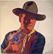 Andy Warhol - Cowboys and Indians: John Wayne (Prints and Multiples) h: 36 x w: 36 in / h: 91.4 x w: 91.4 cm