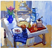 Blue Still Life