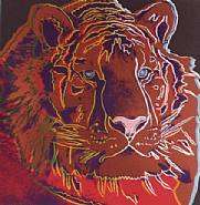 Andy Warhol - Endangered Species Portfolio: Siberian Tiger (Prints and Multiples) h: 38 x w: 38 in / h: 96.5 x w: 96.5 cm