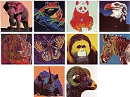 Andy Warhol - Endangered Species (Prints and Multiples) h: 96.5 x w: 96.5 cm / h: 38 x w: 38 in