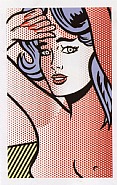 Roy Lichtenstein - Nude with Blue Hair (Prints and Multiples)