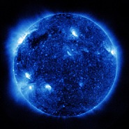 Die Sonne um Mitternacht schauen, SDO/NASA, (Blue)