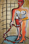 Mit Flasche