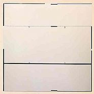 Robert Ryman - Catalyst III (Paintings) h: 23 x w: 23 in / h: 58.4 x w: 58.4 cm