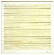 Agnes Martin - Untitled Drawing (Works on Paper (Drawings, Watercolors etc.)) h: 10.5 x w: 10.5 in / h: 26.7 x w: 26.7 cm