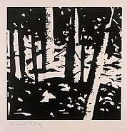 Alex Katz - <font color=fffff>ad</font>Landscape (Prints and Multiples) h: 10.2 x w: 8.1 in / h: 25.9 x w: 20.6 cm