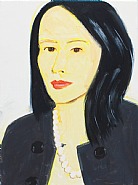 Alex Katz - Choi (Paintings) h: 16 x w: 12 in / h: 40.6 x w: 30.5 cm