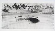 Robert Morris - Crater With Smoke (Prints and Multiples) h: 24.2 x w: 42.5 in / h: 61.5 x w: 108 cm