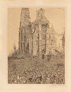James Ensor - La Cathédrale (Prints and Multiples) h: 23.6 x w: 17.7 cm / h: 9.3 x w: 7 in