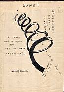 Francis Picabia - Dame ! (Works on Paper (Drawings, Watercolors etc.)) h: 26.5 x w: 19 cm / h: 10.4 x w: 7.5 in