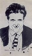 Francis Picabia - Self-portrait (Works on Paper (Drawings, Watercolors etc.)) h: 31 x w: 19 cm / h: 12.2 x w: 7.5 in