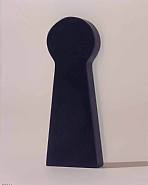Robert Therrien - No Title (keyhole) (Sculptures)