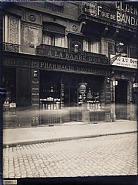 Eugène Atget - Rue des Lombards, Paris (Photographs) h: 9.4 x w: 7 in / h: 23.9 x w: 17.8 cm